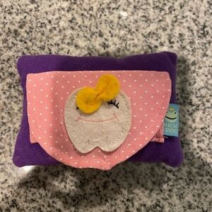 Rich Frog tooth fairy pillow